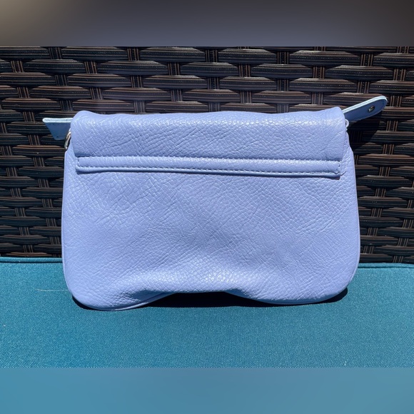 Vegan Leather Lilac Multi Pocket Clutch Purse - Picture 13 of 13